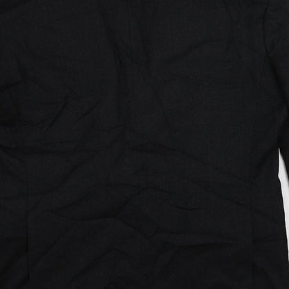 Mens UK Size 38 St Michael Regular Black Suit Jacket