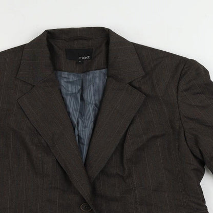Womens UK Size 16 NEXT Brown Jacket