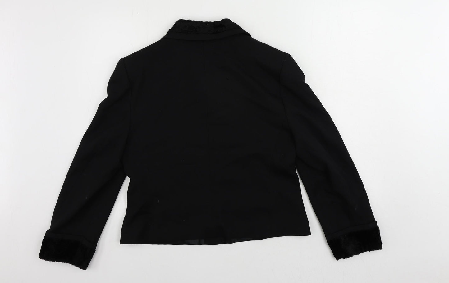 Womens UK Size 12 Bianca Black Jacket