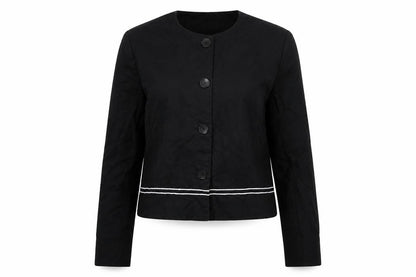 Womens UK Size M Joella Di Marco Black Jacket