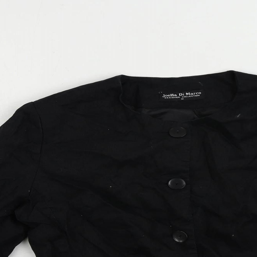 Womens UK Size M Joella Di Marco Black Jacket