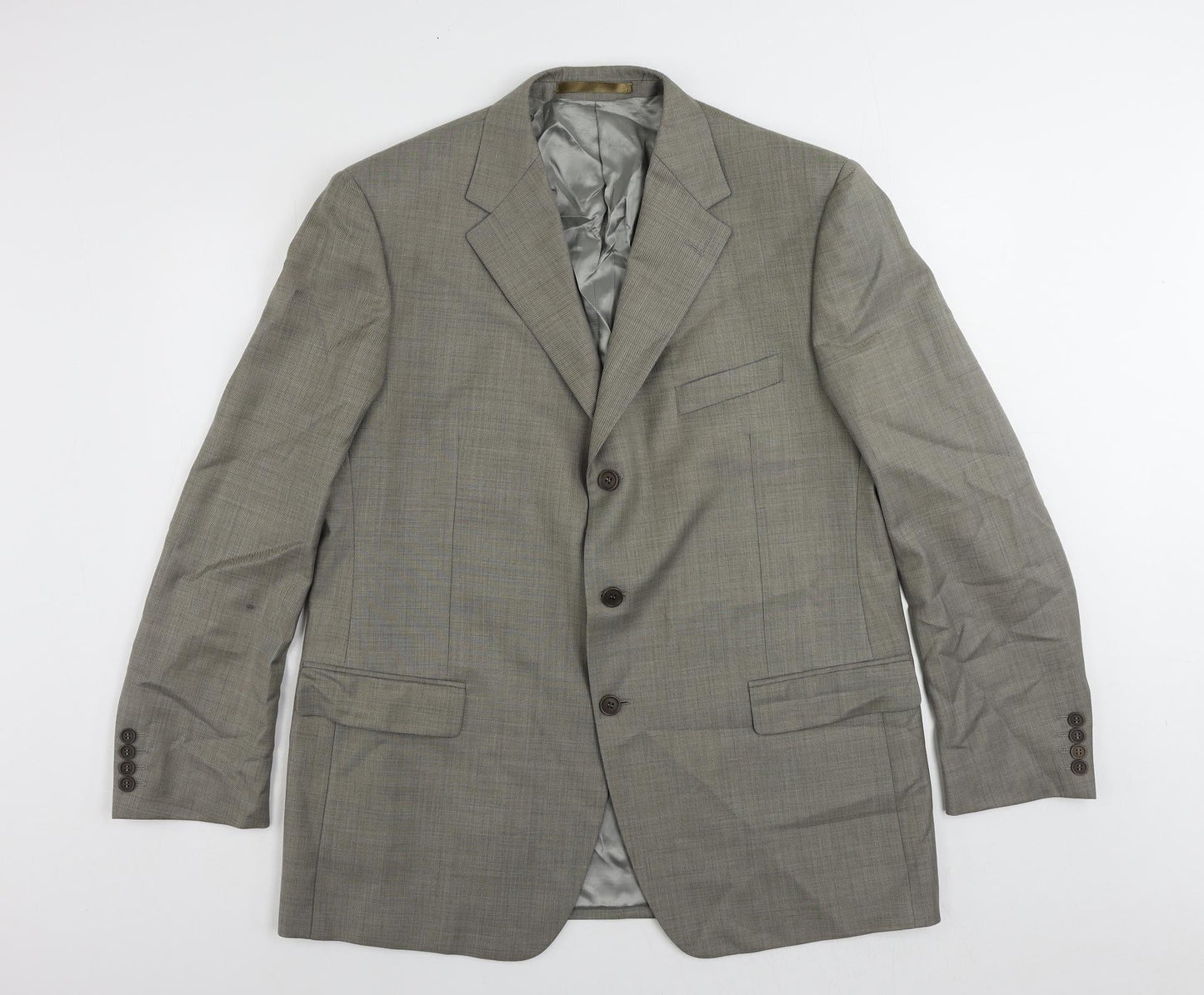 Mens UK Size 44 Marks and Spencer Regular Grey Suit Jacket