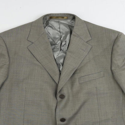 Mens UK Size 44 Marks and Spencer Regular Grey Suit Jacket