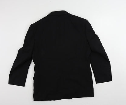 Mens UK Size 38 Taylor & Reece Regular Black Suit Jacket