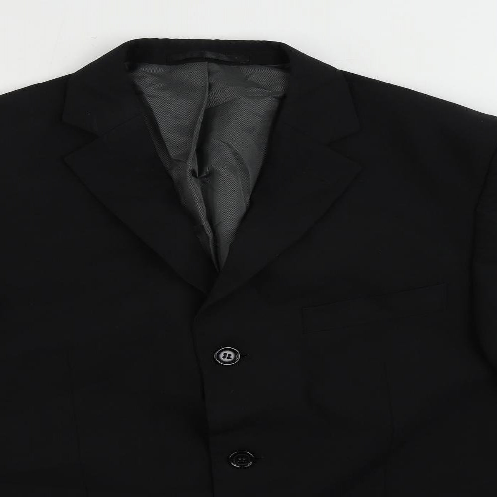 Mens UK Size 38 Taylor & Reece Regular Black Suit Jacket