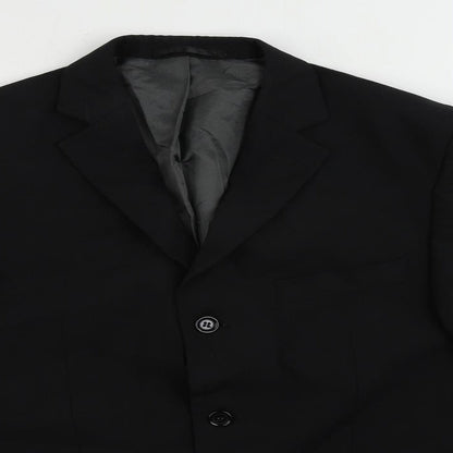 Mens UK Size 38 Taylor & Reece Regular Black Suit Jacket