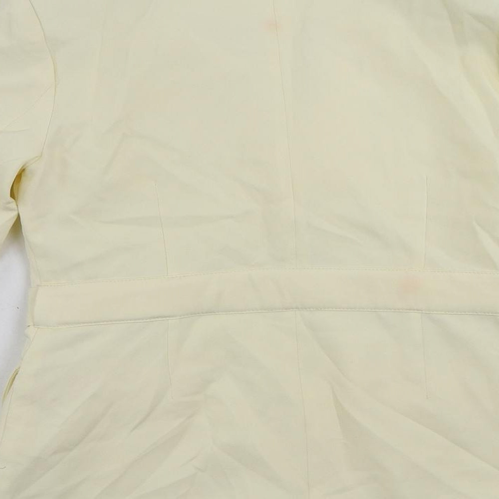 4th+ Reckless Womens Ivory Jacket Blazer Size 6 Button
