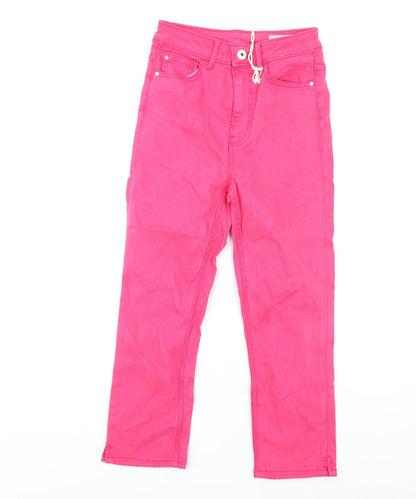 Womens UK Size 6 Marks and Spencer Regular Fit Skinny Pink Jeans