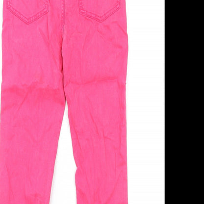 Womens UK Size 6 Marks and Spencer Regular Fit Skinny Pink Jeans