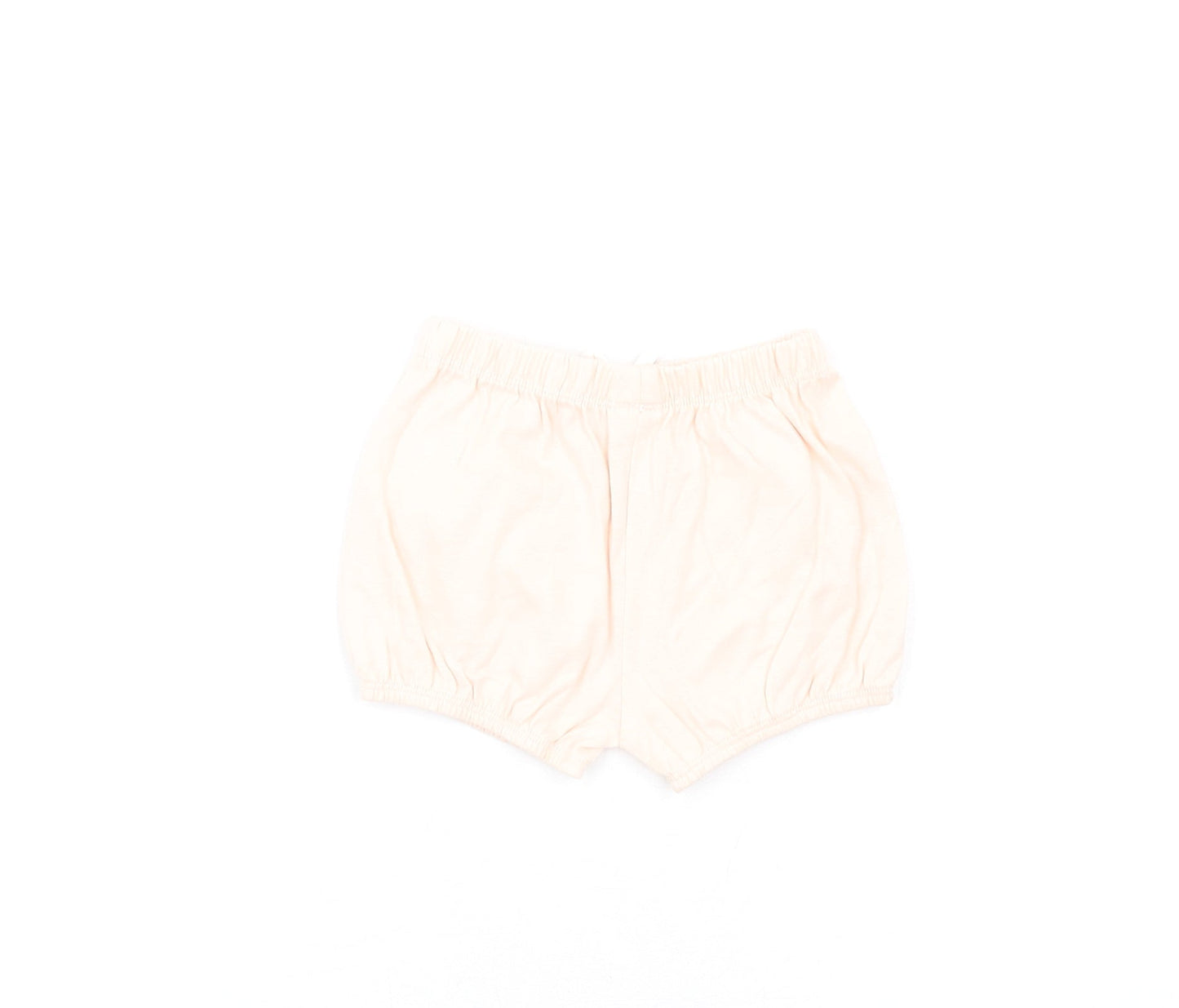 Marks and Spencer Girls Pink Cotton Shorts Outfit/Set Size 0-3 Months Pullover