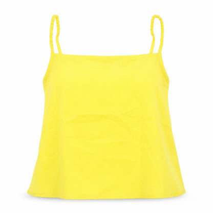 Womens UK Size S Mango Yellow Camisole Tank