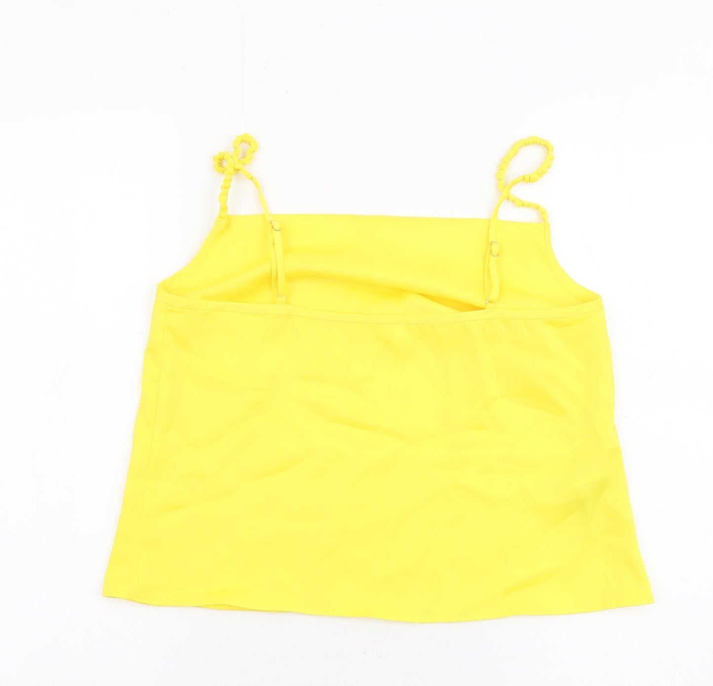 Womens UK Size S Mango Yellow Camisole Tank