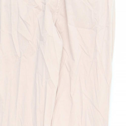 Womens UK Size 20 Marks and Spencer Regular Fit Chino Pink Trousers