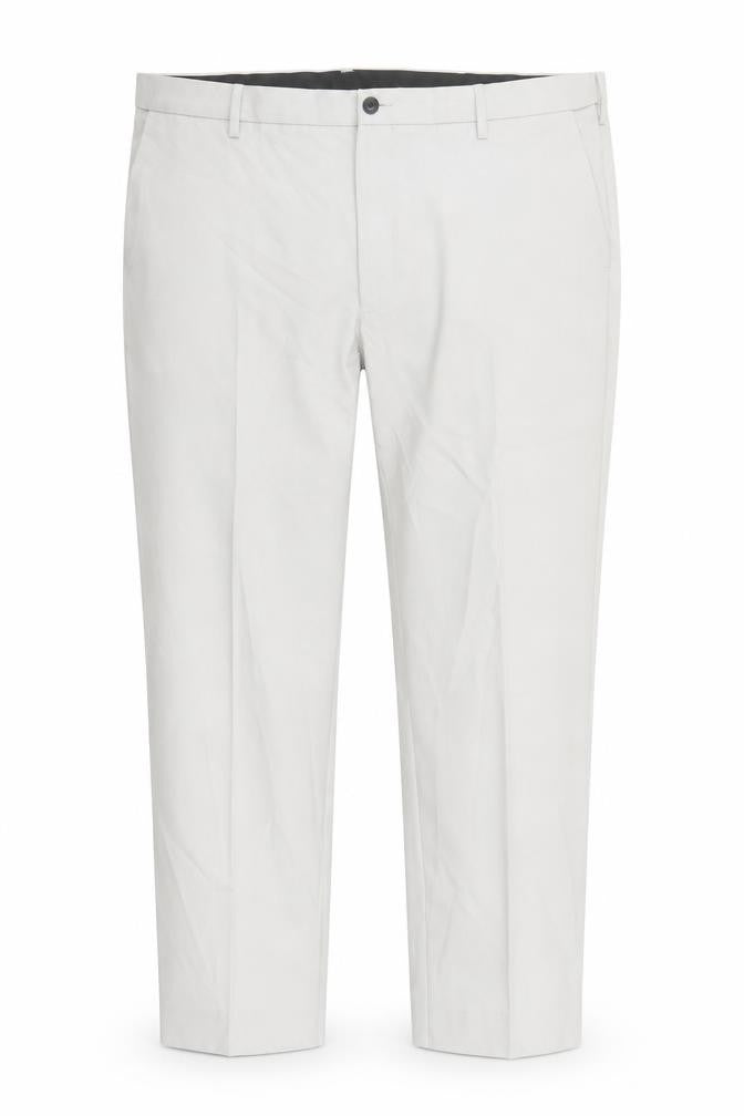 Mens UK Size 44 in Marks and Spencer Regular Fit  Grey Trousers