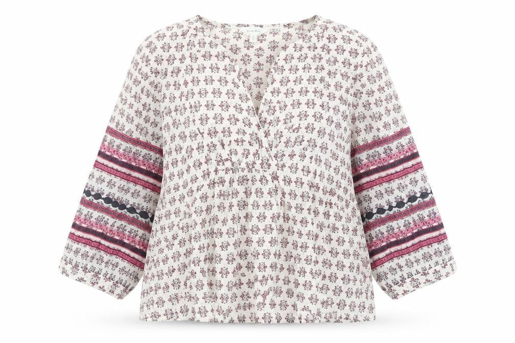 Womens UK Size S Per Una Multicoloured Basic Blouse