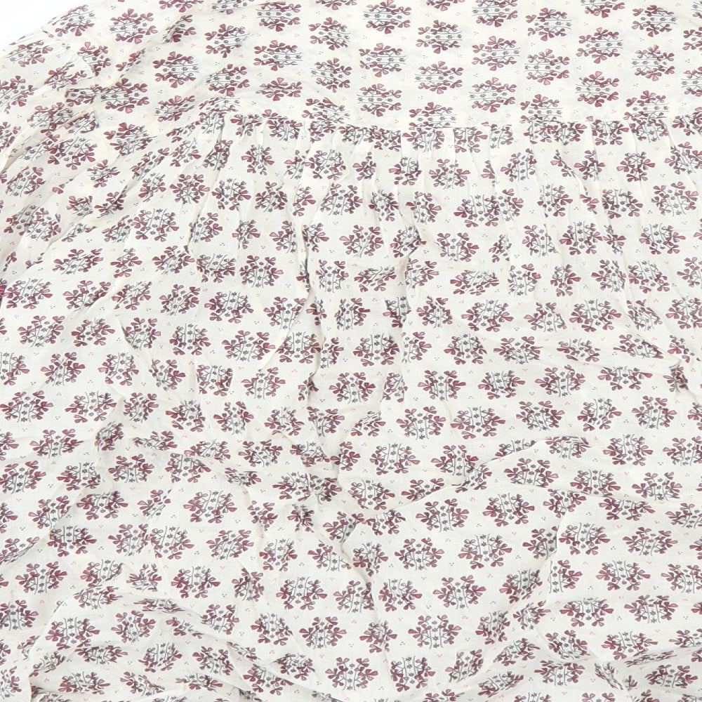 Womens UK Size S Per Una Multicoloured Basic Blouse