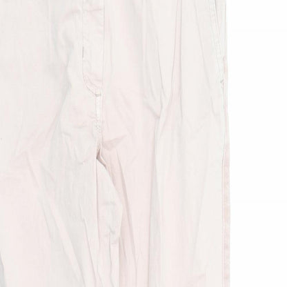 Womens UK Size 6 Marks and Spencer Regular Fit Chino Pink Trousers