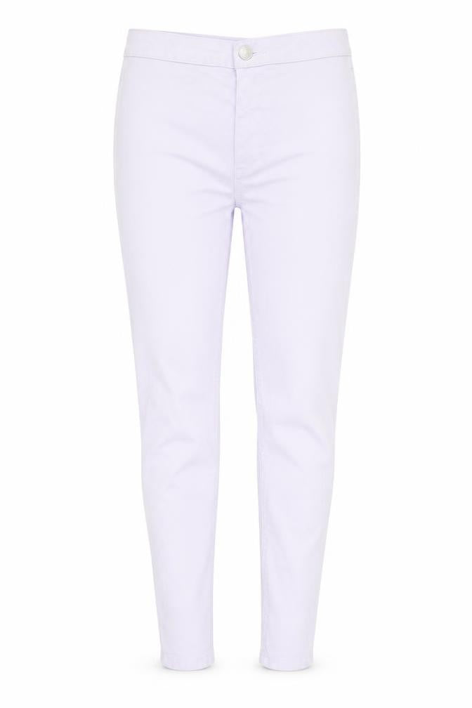 Womens UK Size 8 Marks and Spencer Regular Fit Skinny Purple Jeans