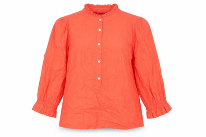 Womens UK Size 8 Marks and Spencer Red Basic Blouse