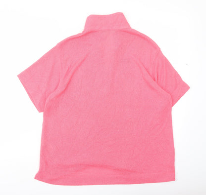 Womens UK Size 16 Marks and Spencer Pink Pullover Jumper