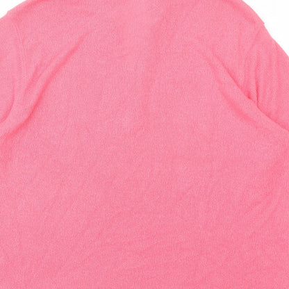 Womens UK Size 16 Marks and Spencer Pink Pullover Jumper