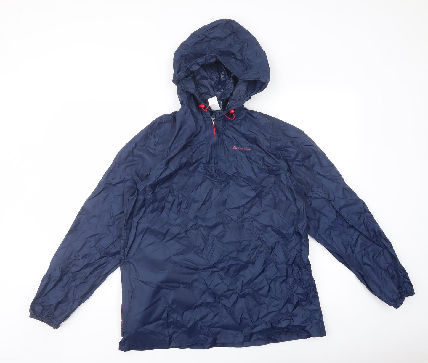 Mens UK Size S Quechua Blue Anorak Coat