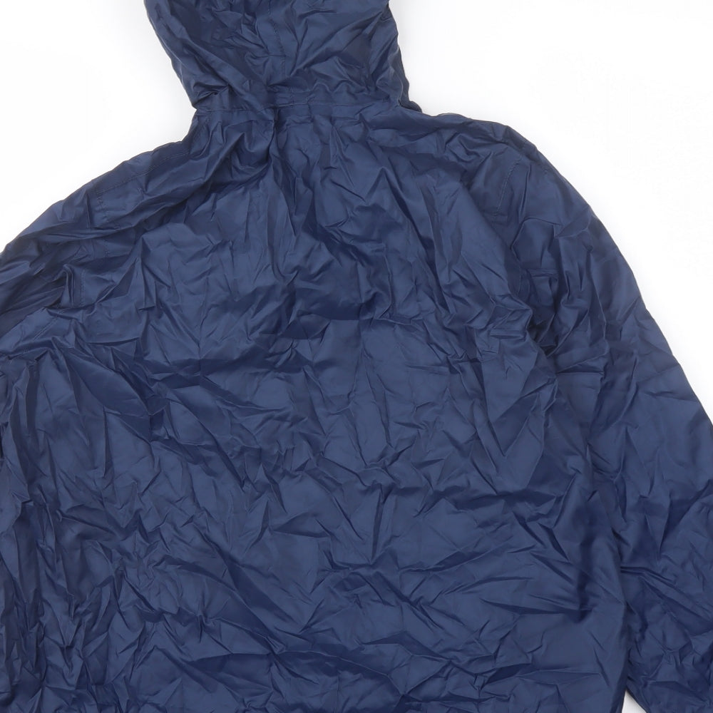 Mens UK Size S Quechua Blue Anorak Coat