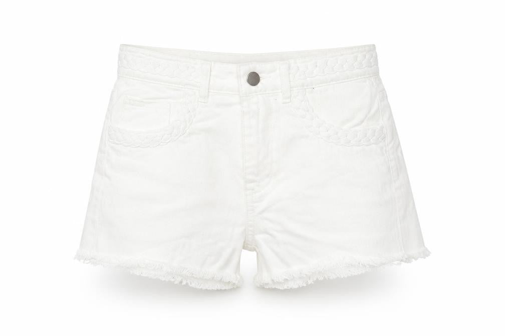 Womens UK Size 6 Denim & Co. Regular Fit Cut-Off Shorts