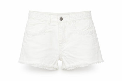Womens UK Size 6 Denim & Co. Regular Fit Cut-Off Shorts