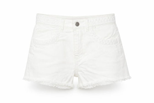 Womens UK Size 6 Denim & Co. Regular Fit Cut-Off Shorts
