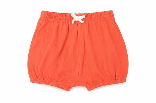 Marks and Girls Red Cotton Cropped Trousers Size 6-9 Months Pullover