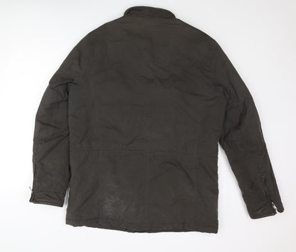Mens UK Size L John Lewis Brown Pea Coat
