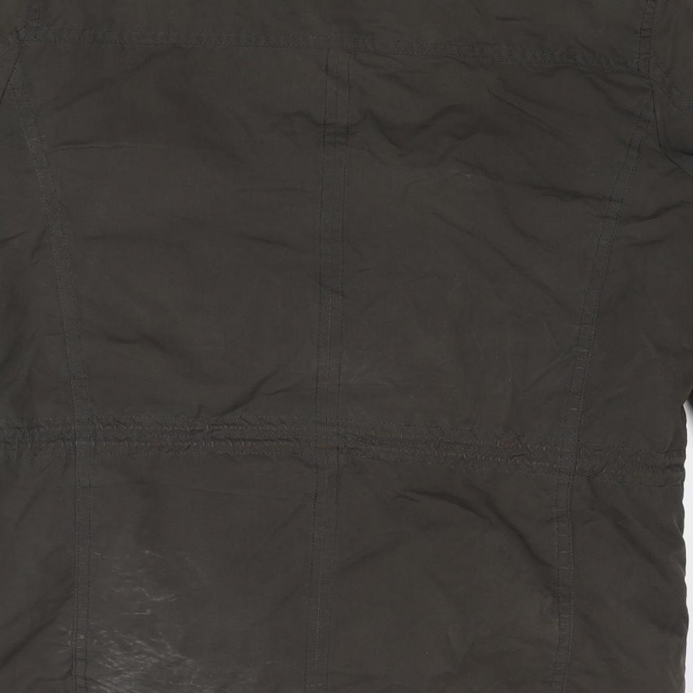 Mens UK Size L John Lewis Brown Pea Coat
