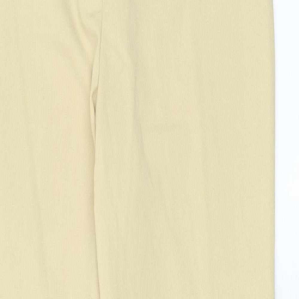 Womens UK Size 14 Steilmann Regular Fit  Yellow Trousers
