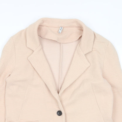 Womens UK Size S Stradivarius Pink Jacket
