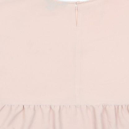 Womens UK Size 8 New Look Pink Basic T-Shirt