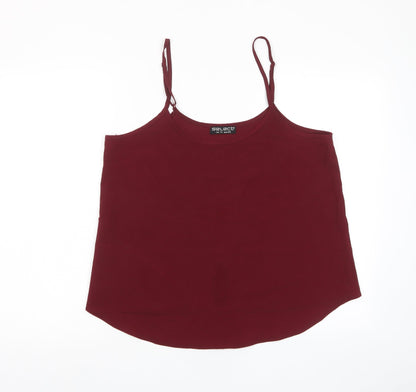 Womens UK Size 14 Select Red Camisole Tank