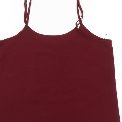 Womens UK Size 14 Select Red Camisole Tank