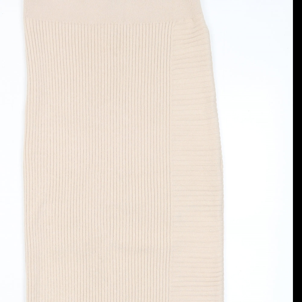 Womens UK Size S Topshop Bandage Knit Skirt