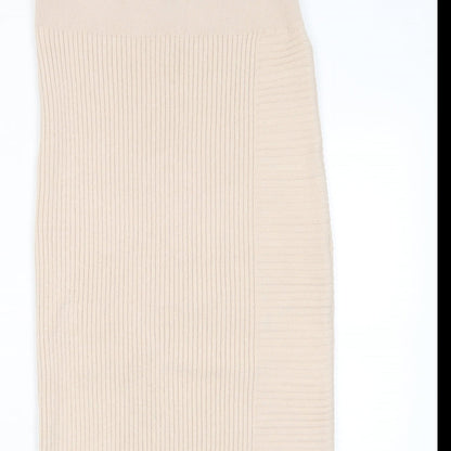Womens UK Size S Topshop Bandage Knit Skirt