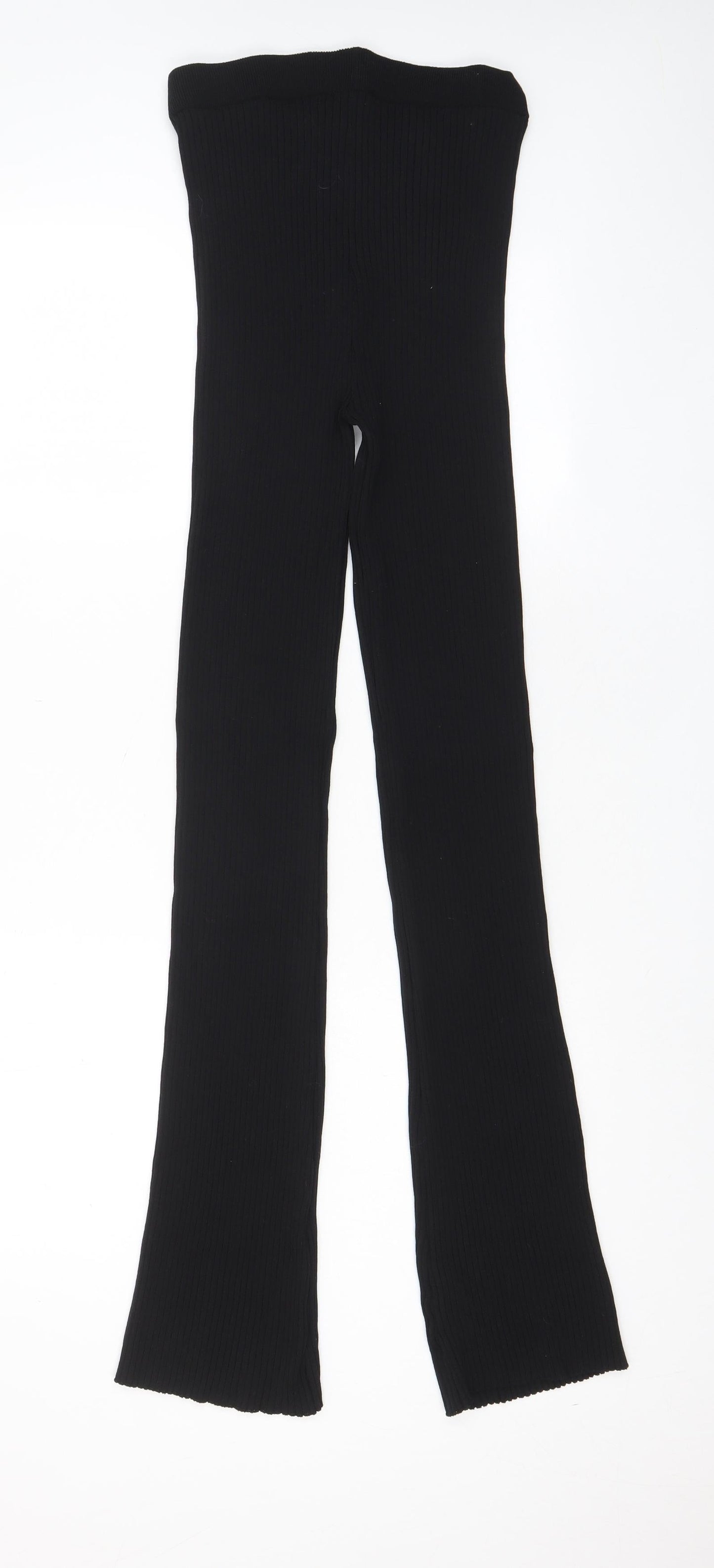 Womens UK Size M Zara Regular Fit  Black Trousers