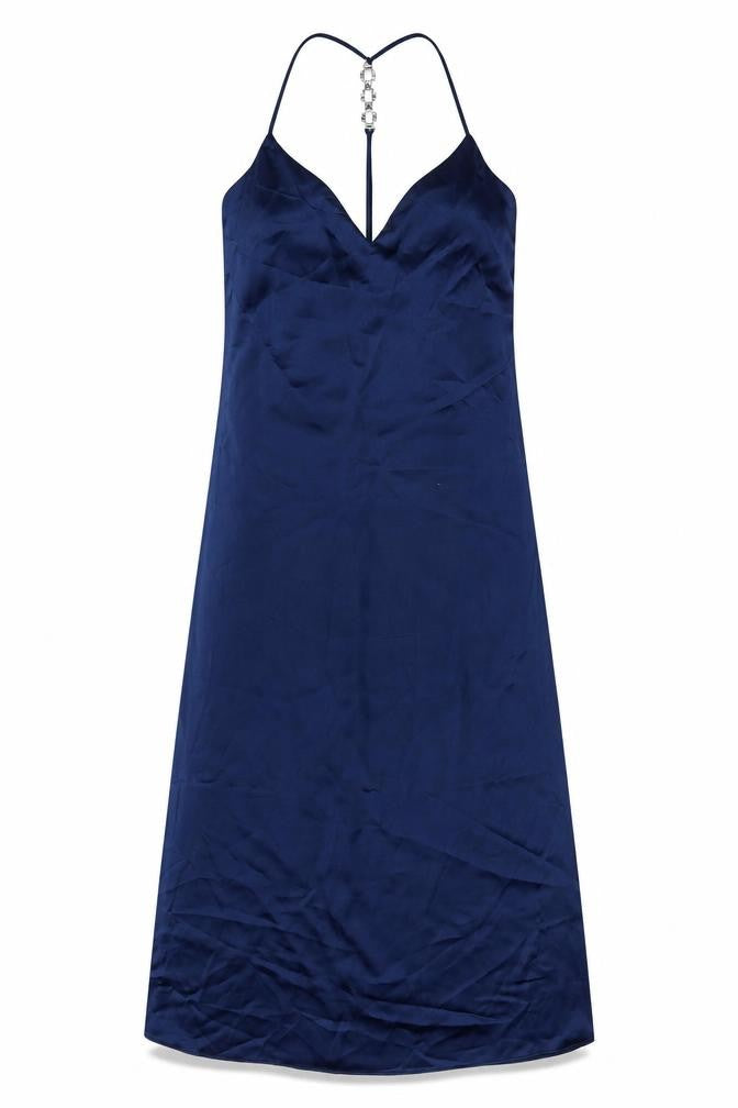 Zara Womens Blue Polyester A-Line Size S Halter Pullover
