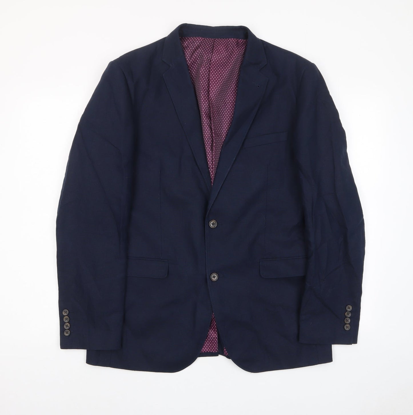 Mens UK Size 40 NEXT Regular Blue Suit Jacket