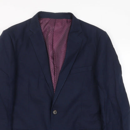 Mens UK Size 40 NEXT Regular Blue Suit Jacket
