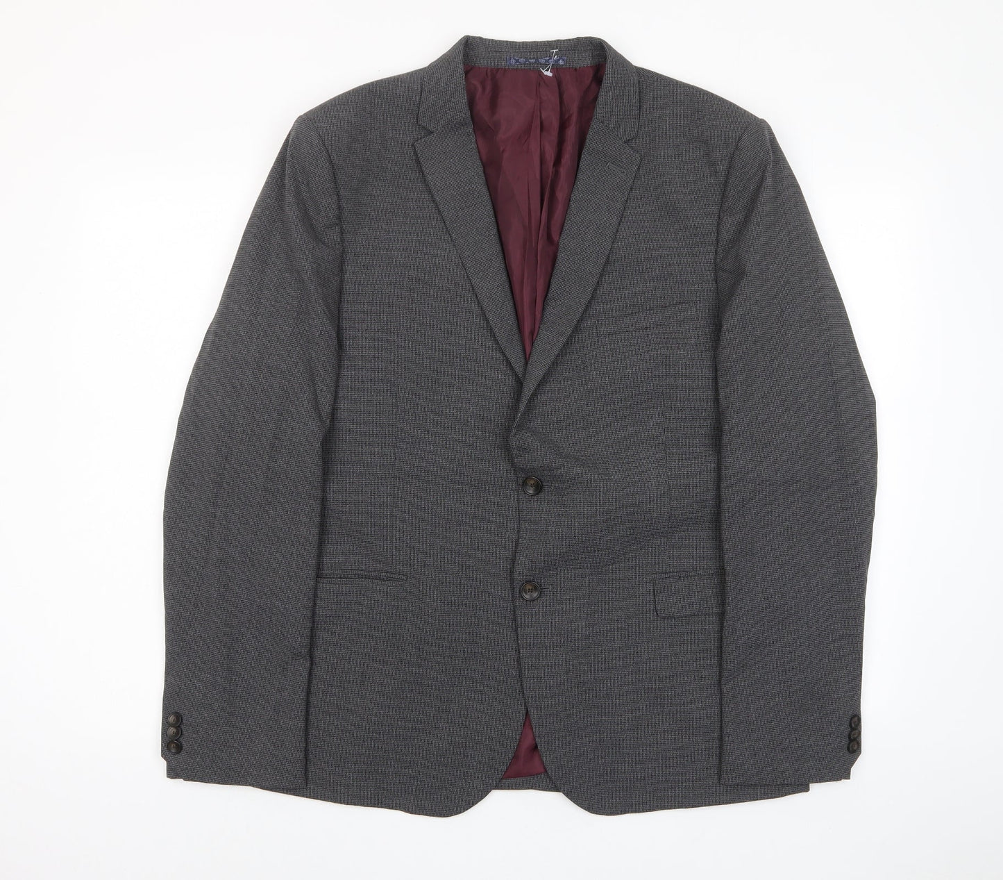 Mens UK Size 44 Marks and Spencer Regular Grey Suit Jacket