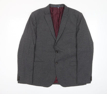 Mens UK Size 44 Marks and Spencer Regular Grey Suit Jacket