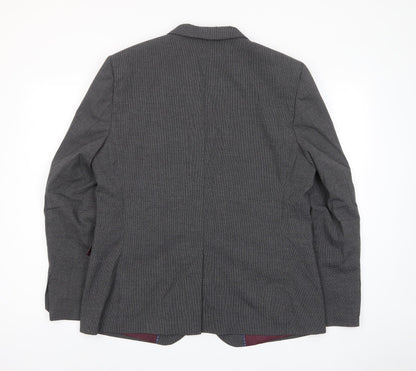Mens UK Size 44 Marks and Spencer Regular Grey Suit Jacket