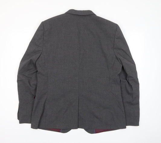 Mens UK Size 44 Marks and Spencer Regular Grey Suit Jacket