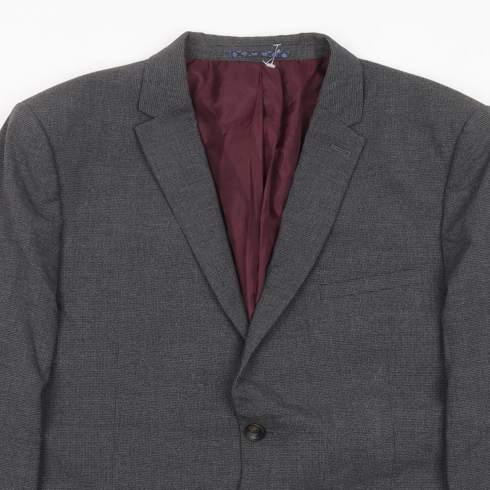 Mens UK Size 44 Marks and Spencer Regular Grey Suit Jacket