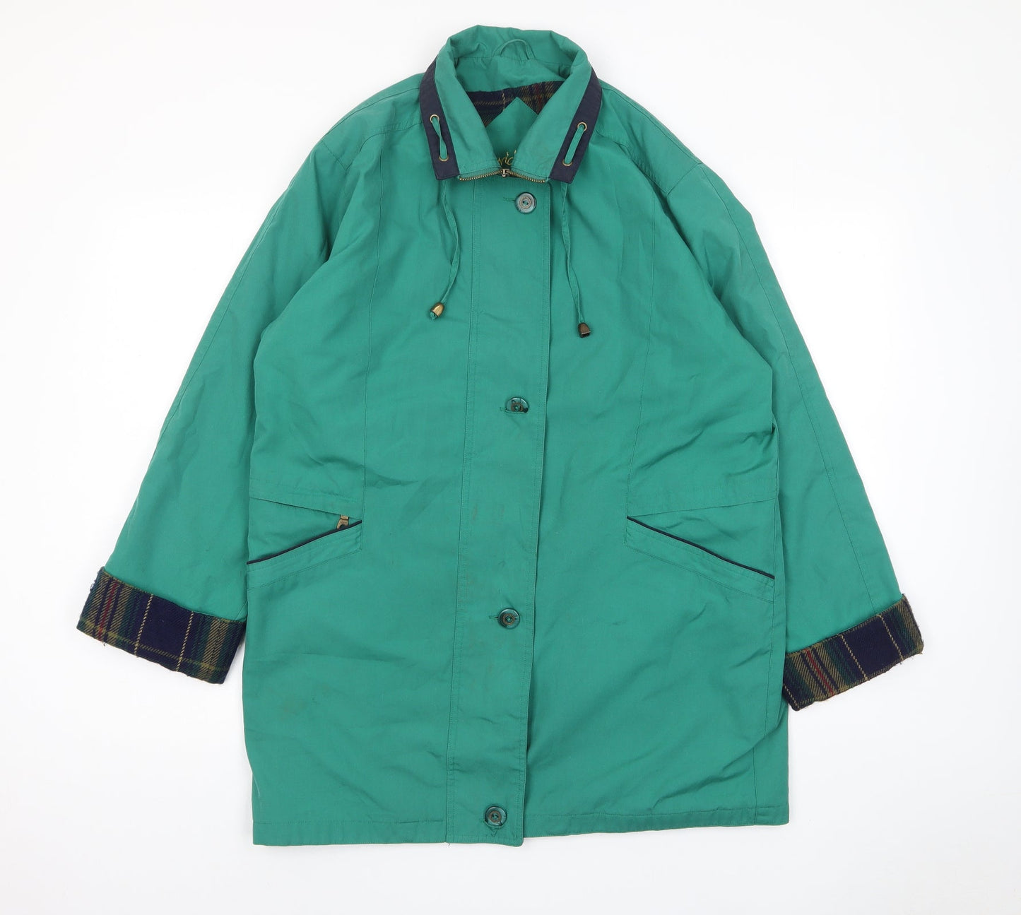 Womens UK Size 16 David Barry Green Jacket